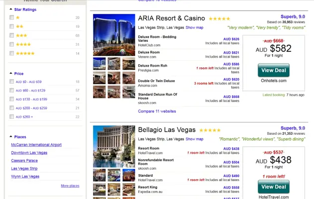 HotelDeals android App screenshot 9